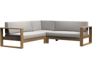 MATISSE TEAK - Sectional teak garden sofa _ JANUS et Cie